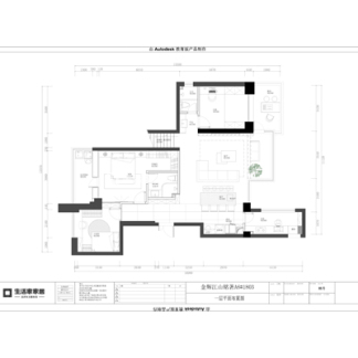 金辉江山铭著户型解析