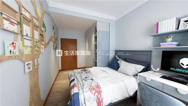 吊顶鹤唐福景 132㎡ 新中式 生活就家家居