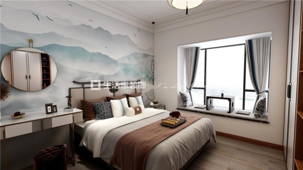 榻榻米鹤唐福景 132㎡ 新中式 生活就家家居