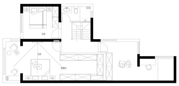 户型图白麓城  145㎡ 法式轻奢 生活家家居