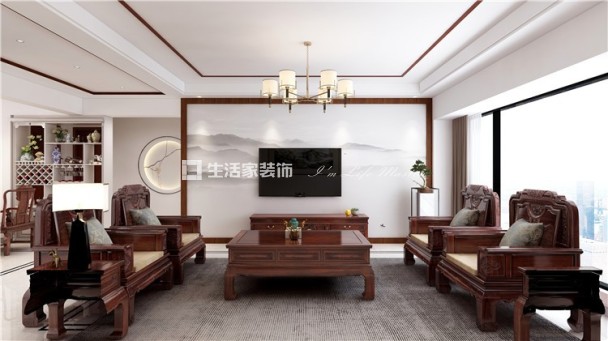 榻榻米桂鑫园 145㎡ 新中式 生活家家居