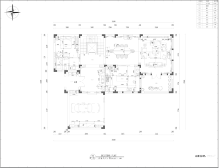 户型图《优美古典》香格里拉+450方+现代法式风格