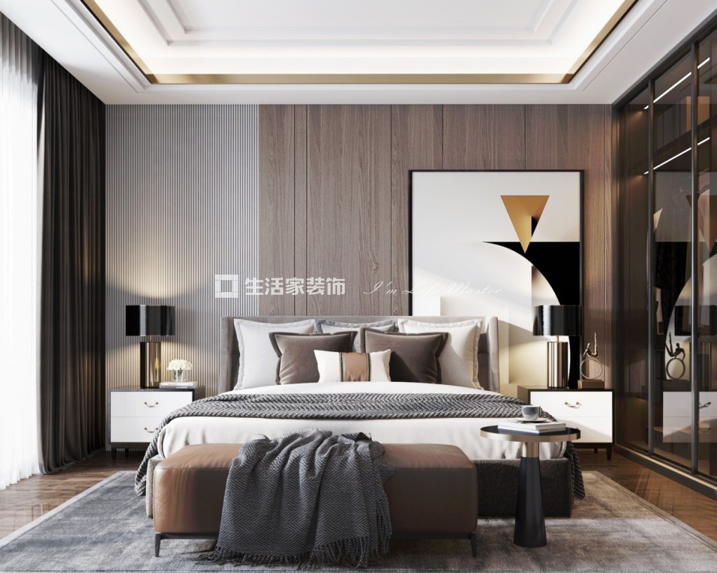 吊顶后现代风格