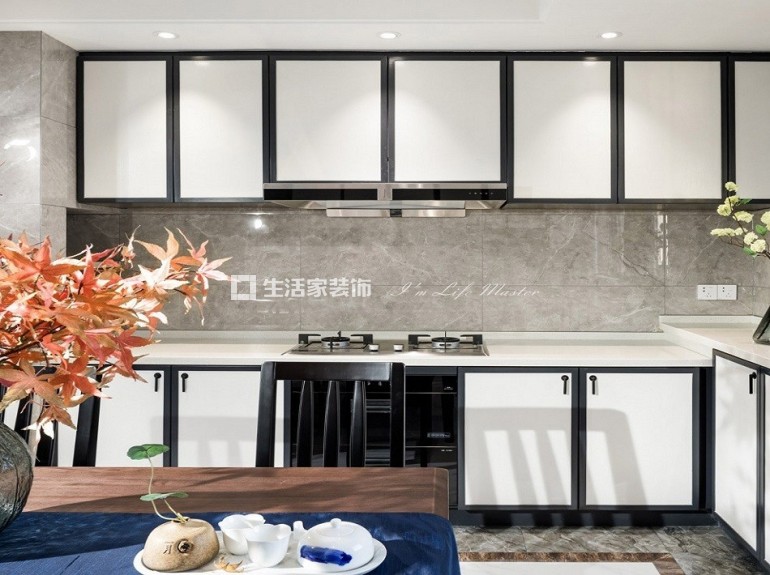 飘窗南洋名都 120㎡ 现代中式