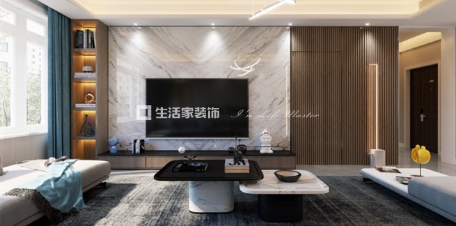 公元大观166平米户型一户型图