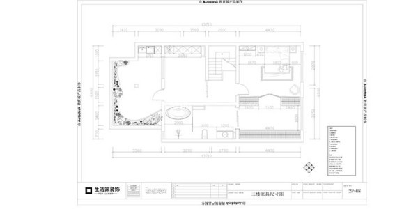 户型图保利天府和悦210㎡现代简约装修案例