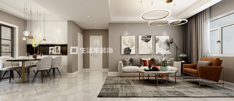 榻榻米金隅学府125㎡现代风格