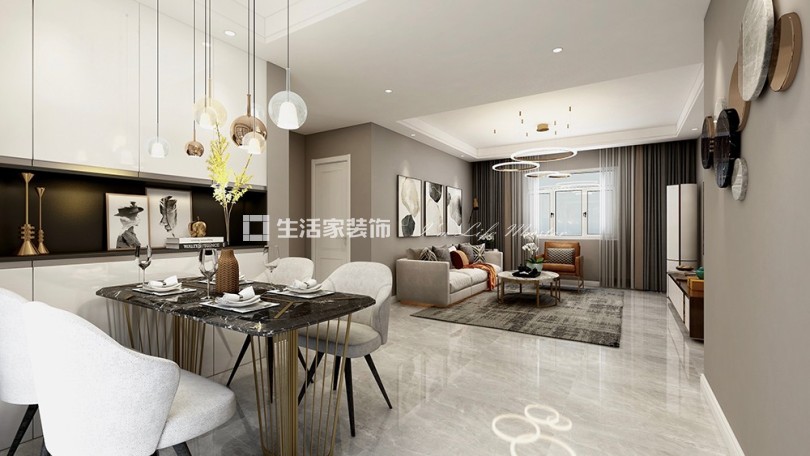 榻榻米金隅学府125㎡现代风格