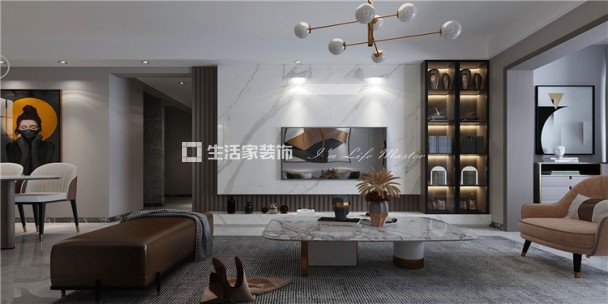 榻榻米万科·魅力之城 150㎡ 现代轻奢 生活家家居