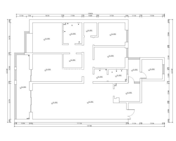 户型图时代俊园  180㎡ 现代轻奢 生活家家居