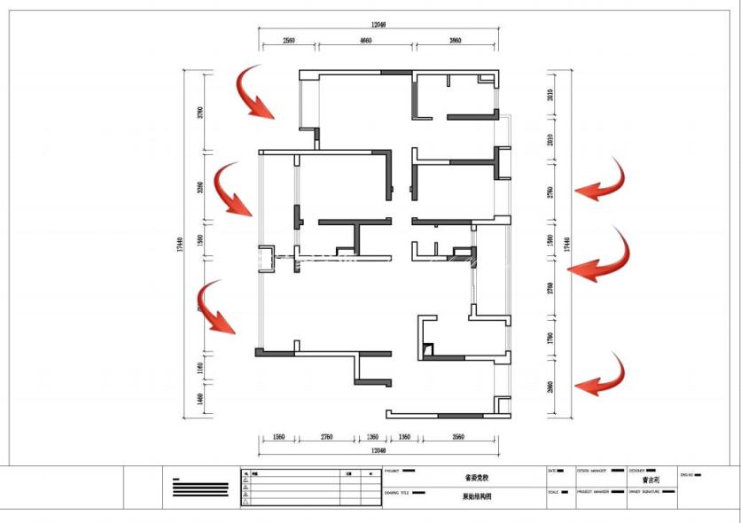 省委党院  200㎡户型解析