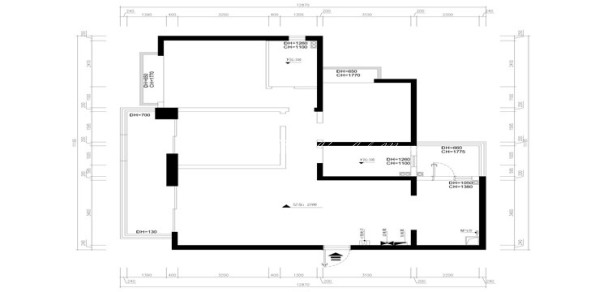 户型图观澜汇 125m² 新中式  生活家家居