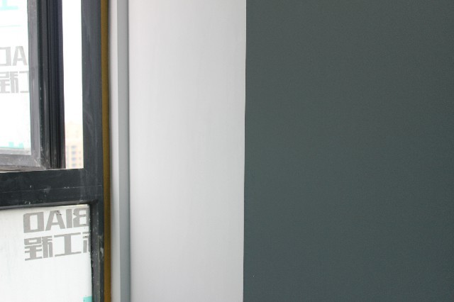 王家湾中央生活区油面及乳胶漆面漆验收效果图