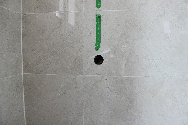 世纪江尚墙砖验收效果图