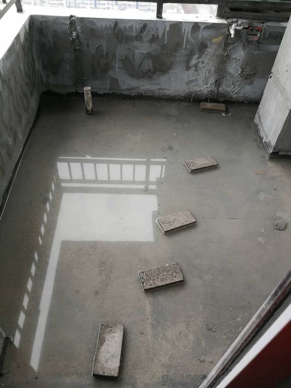 五里和谐家园防水验收效果图