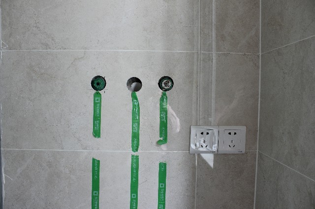 世纪江尚墙砖验收效果图