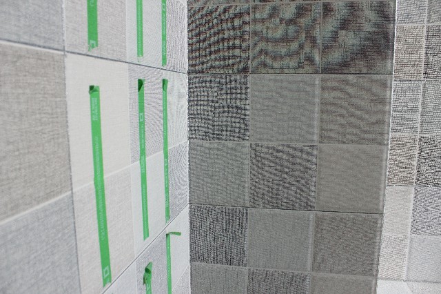 汉口城市广场五期尚邸墙砖验收效果图