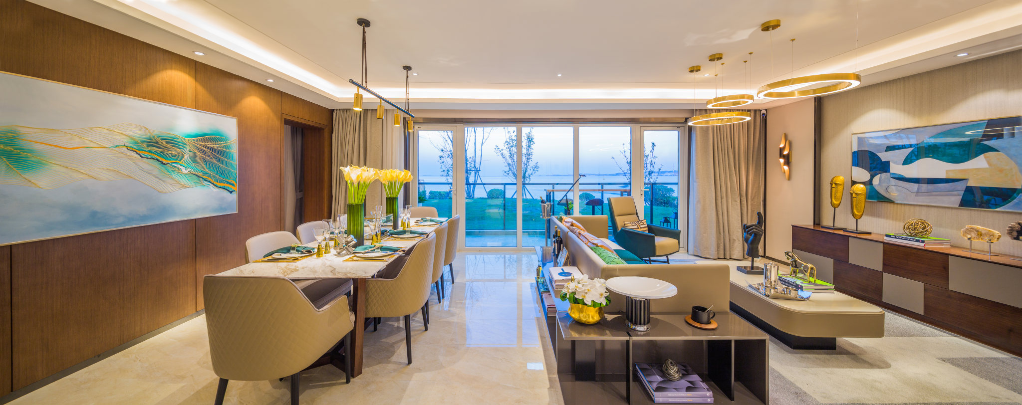 汉口城市广场五期尚邸装修工地