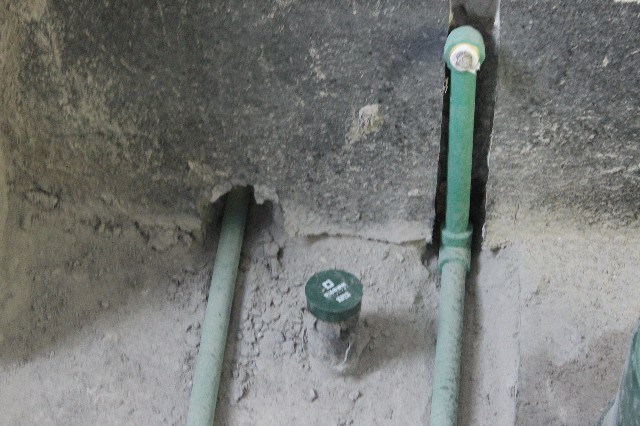 五里和谐家园水电验收效果图