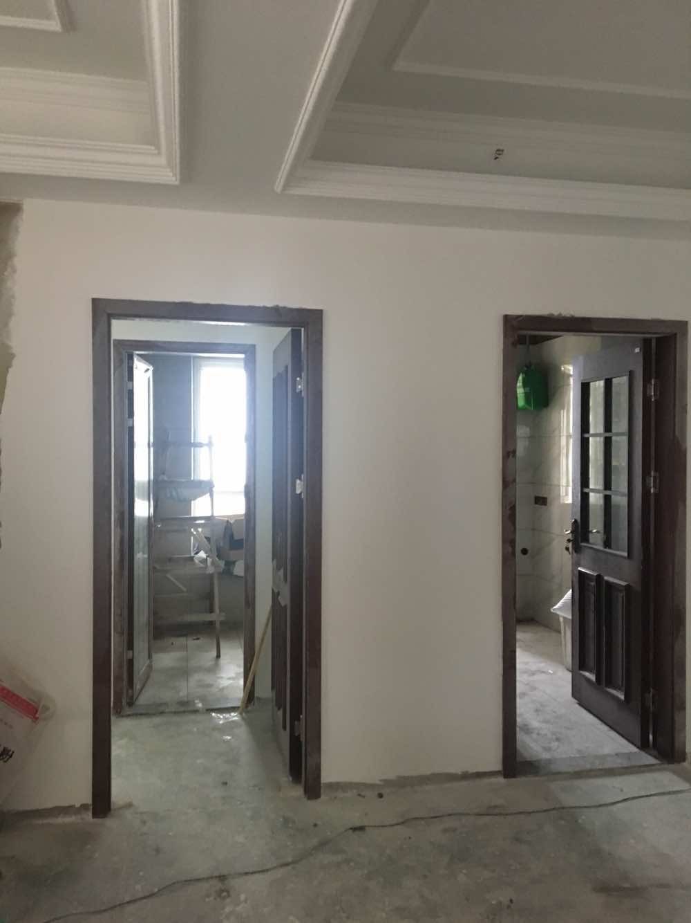 汉口城市广场五期尚邸乳胶漆基层验收效果图