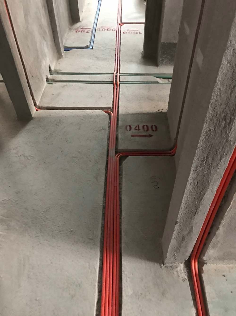 汉口城市广场五期尚邸水电验收效果图