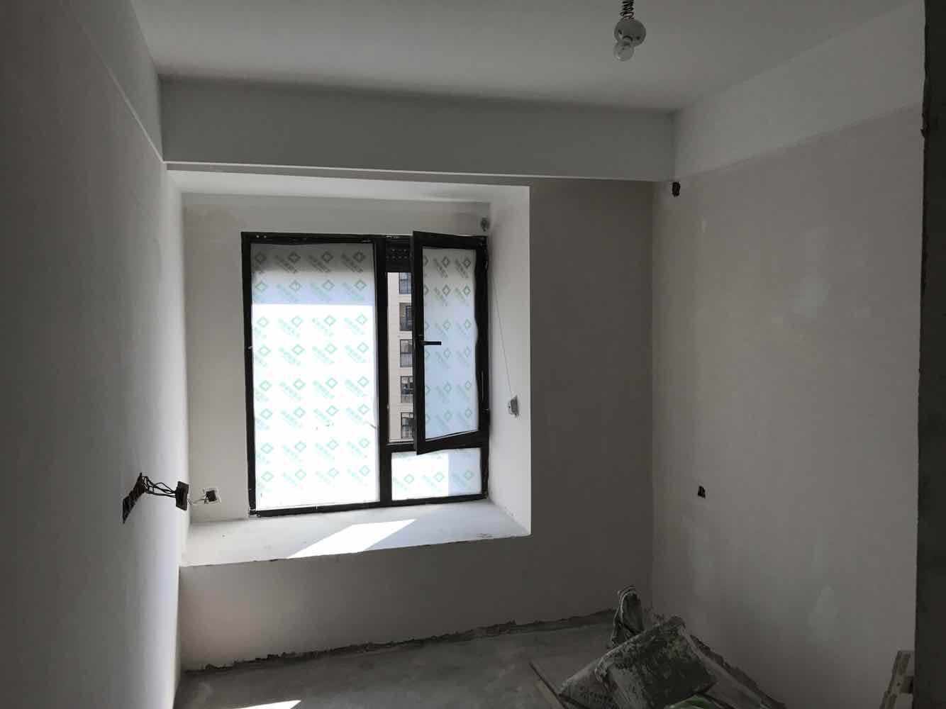 中海凤凰熙岸乳胶漆基层验收效果图