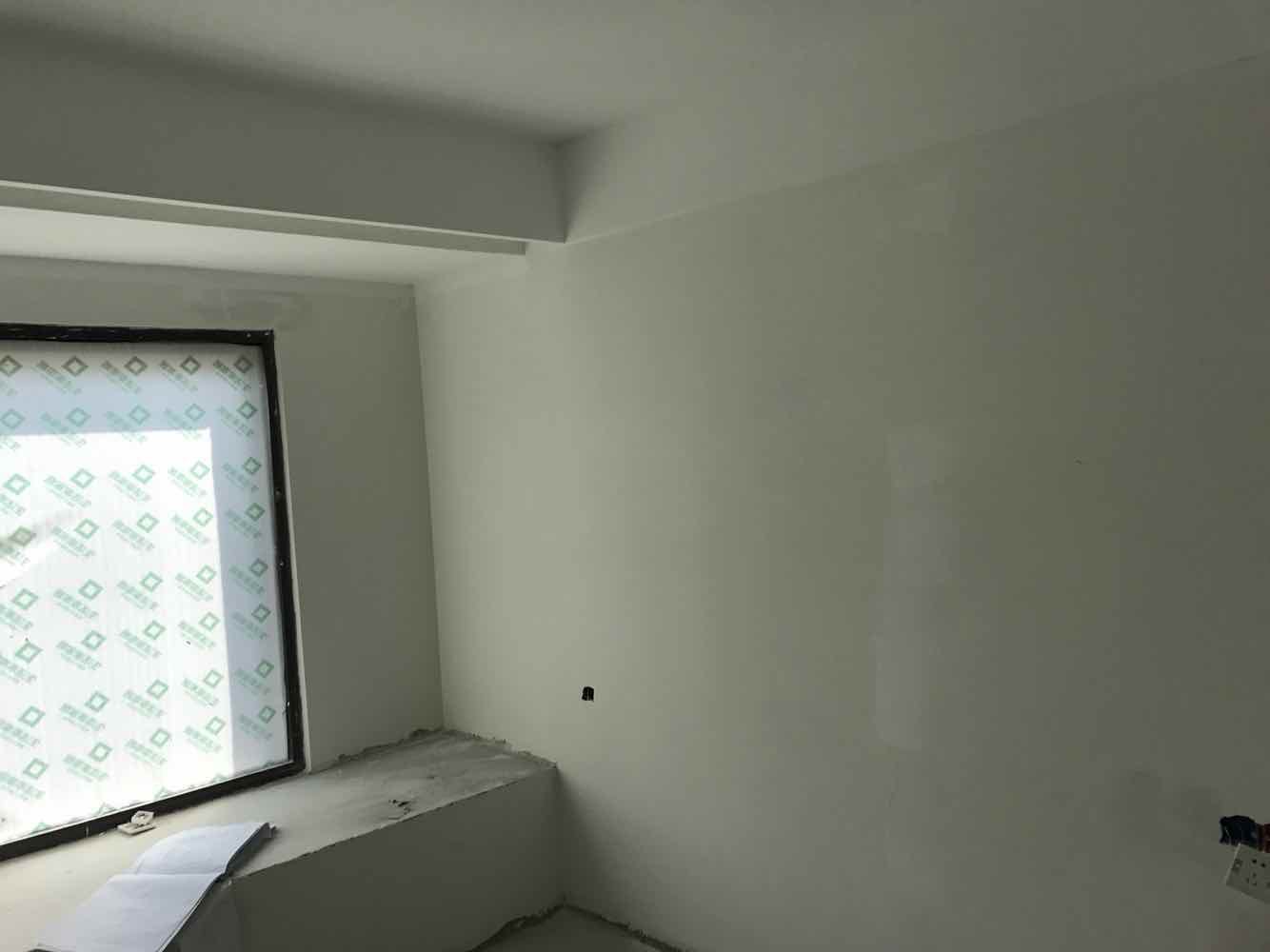 中海凤凰熙岸乳胶漆基层验收效果图