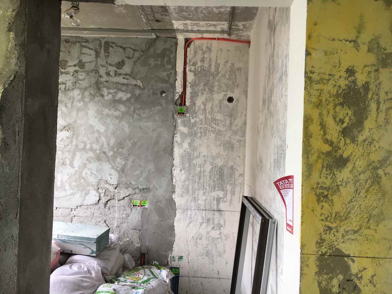 新湖明珠城水电验收效果图