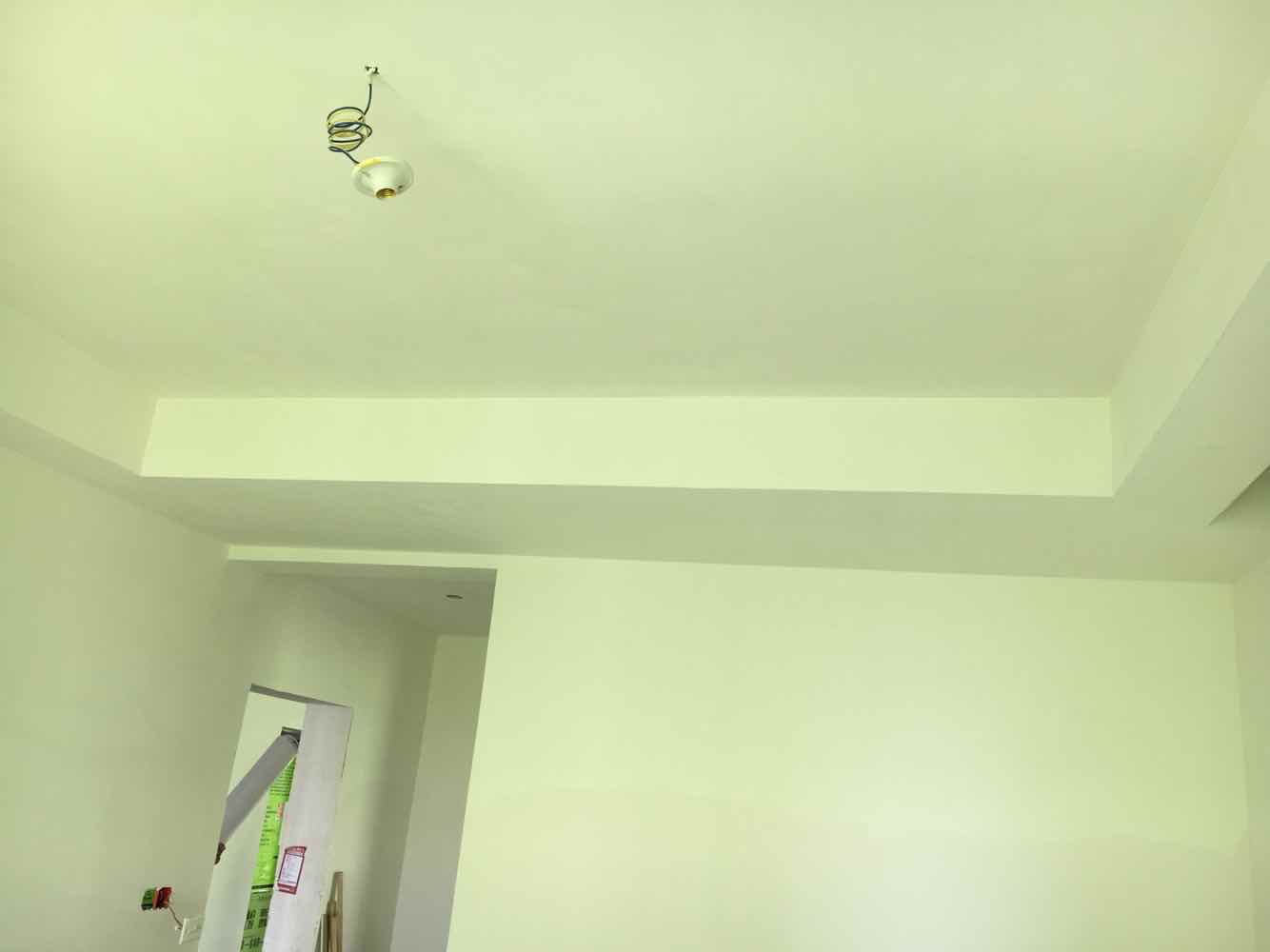 新湖明珠城乳胶漆基层验收效果图