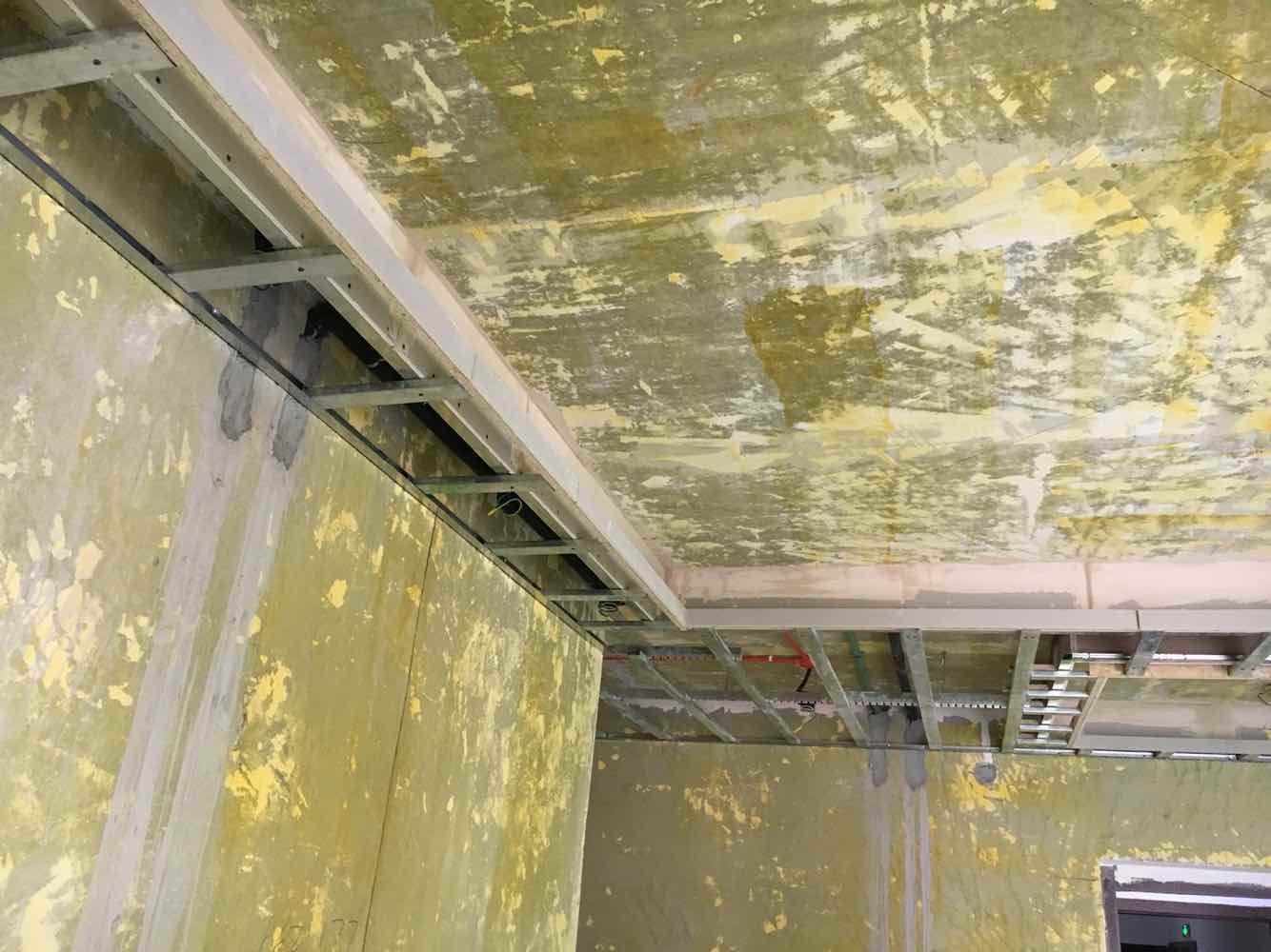 新湖明珠城木作基层验收效果图