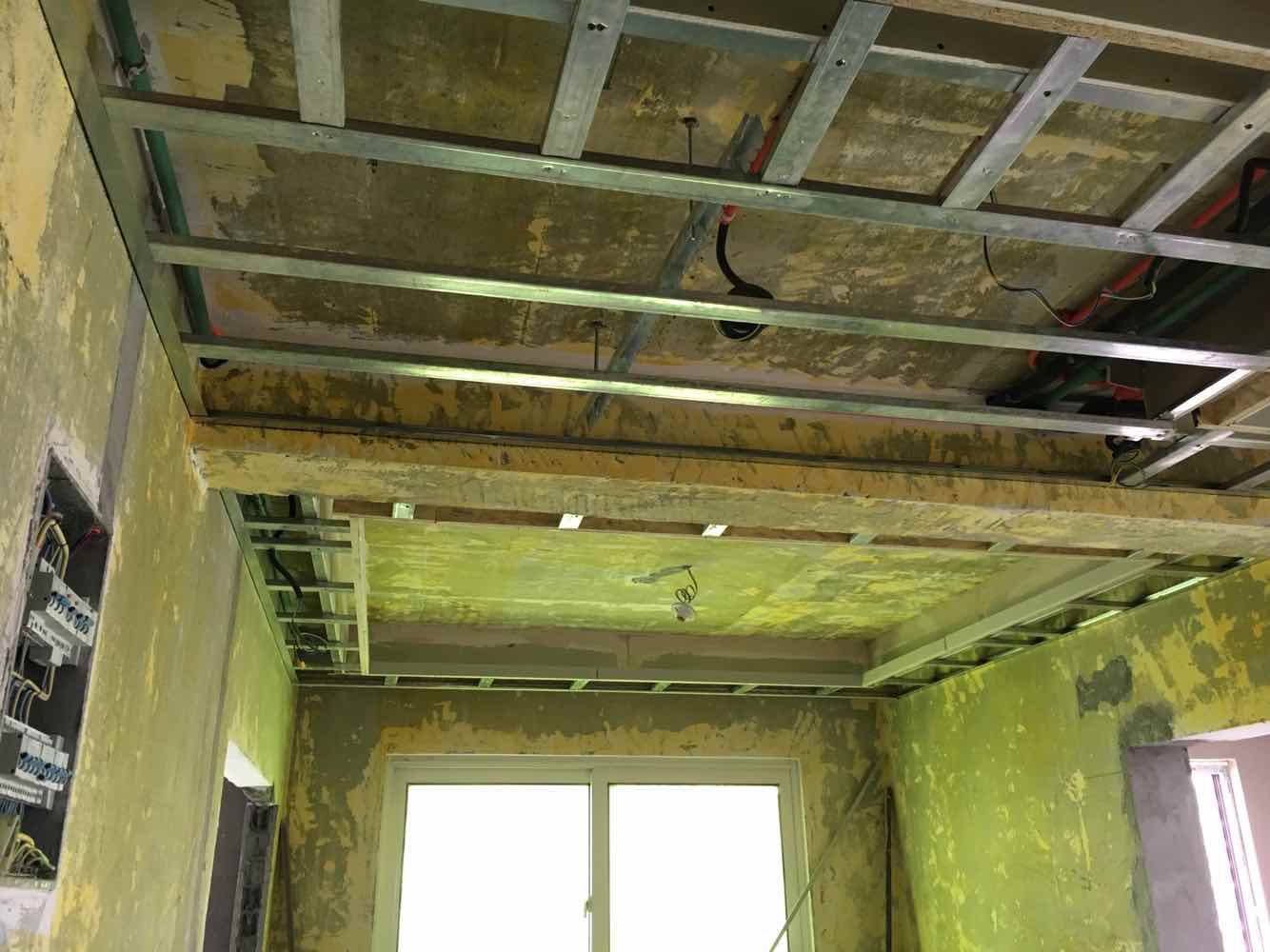 新湖明珠城木作基层验收效果图