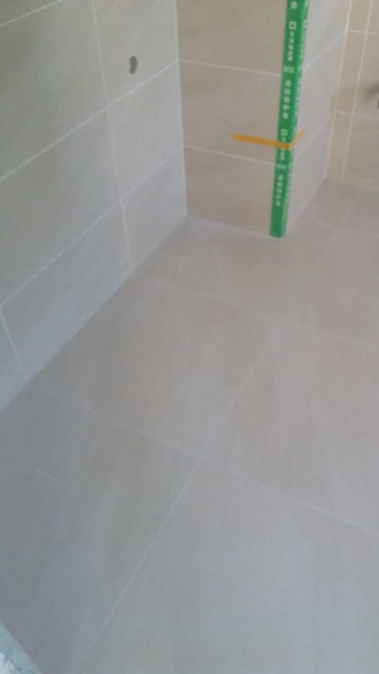 新湖明珠城地砖验收效果图