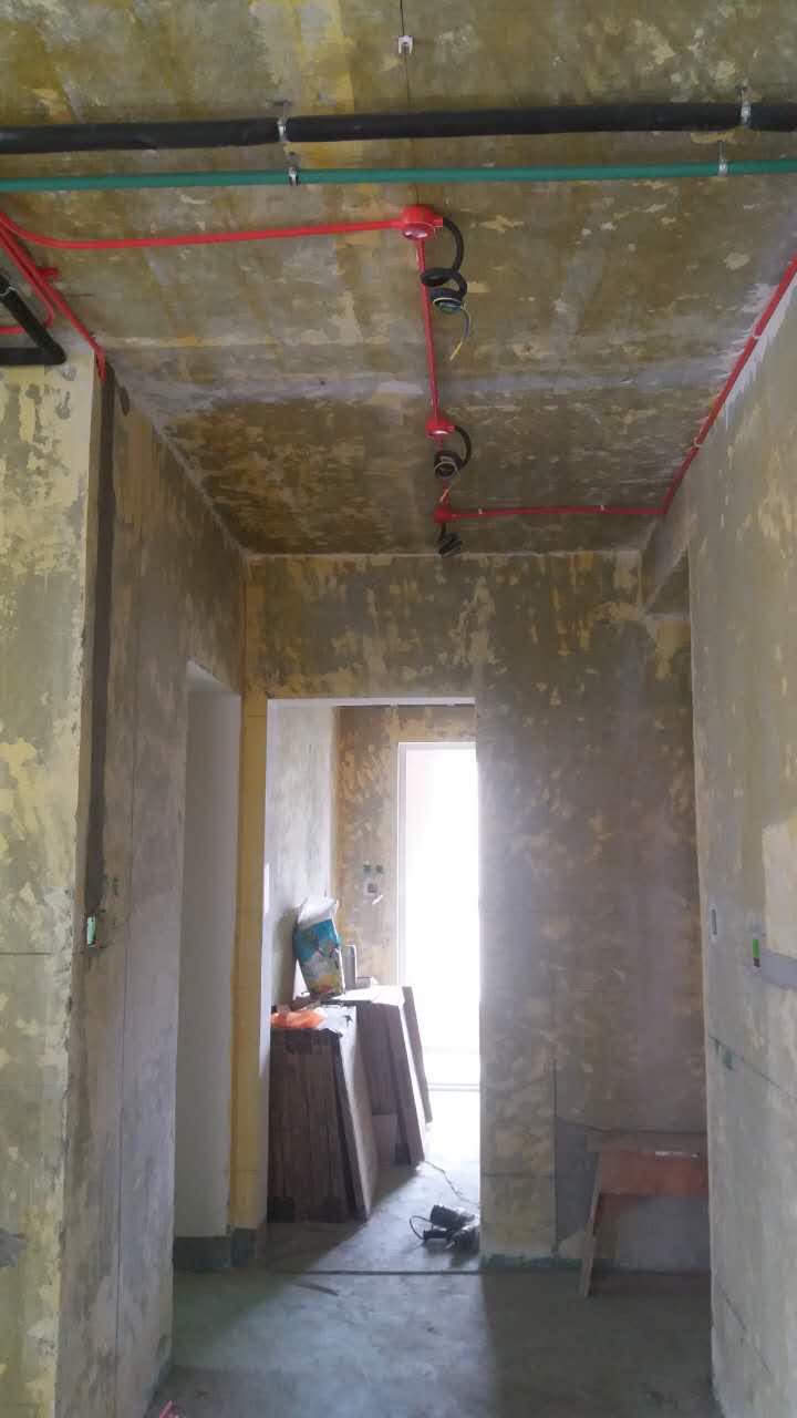 新湖明珠城水电验收效果图