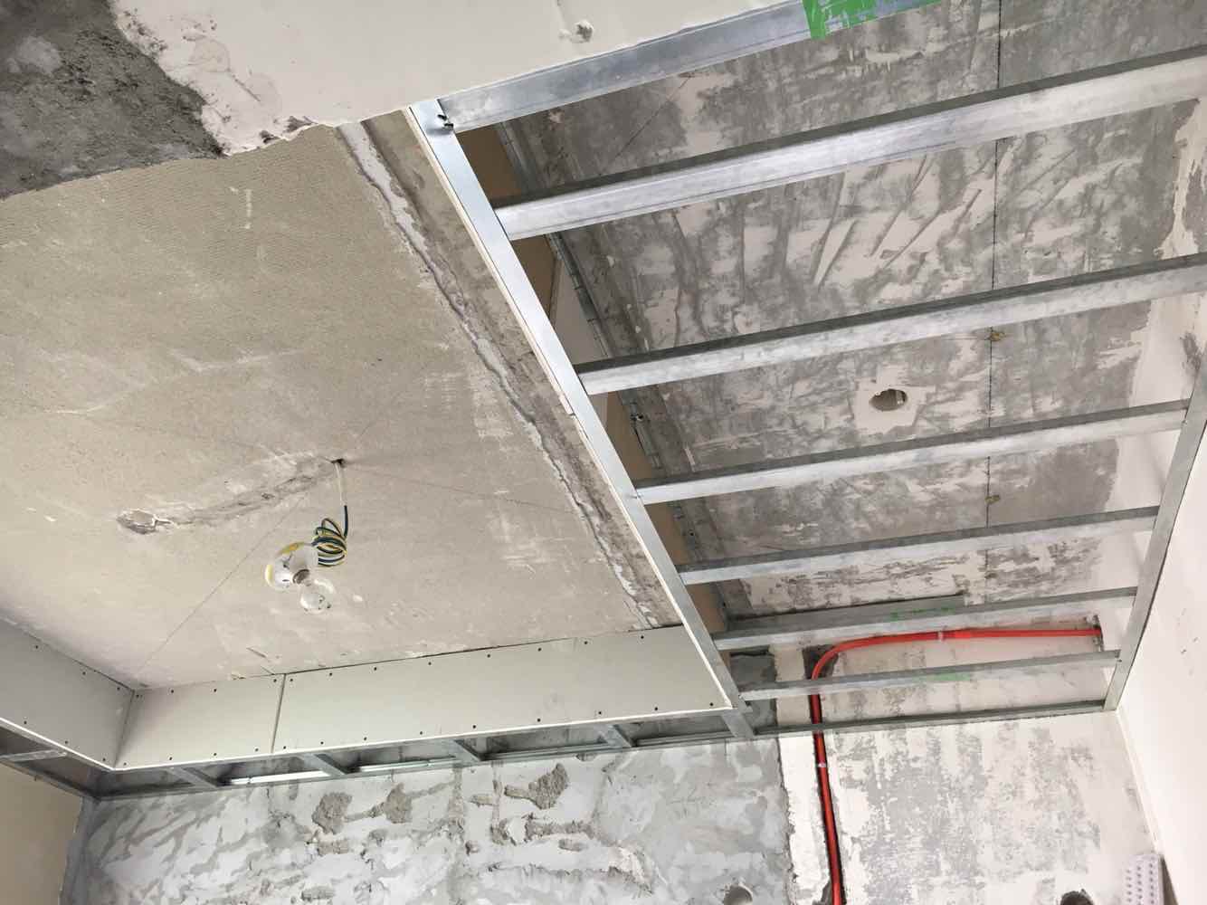 新湖明珠城木作基层验收效果图