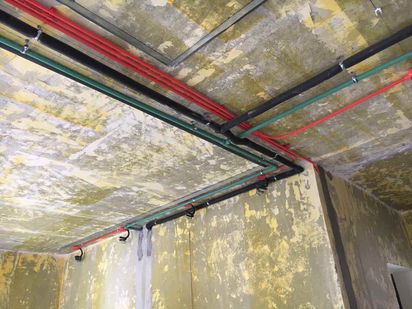 新湖明珠城水电验收效果图