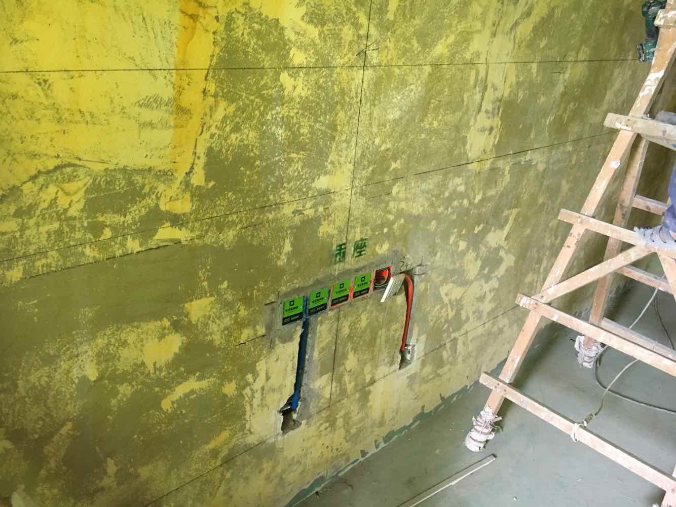 新湖明珠城水电验收效果图