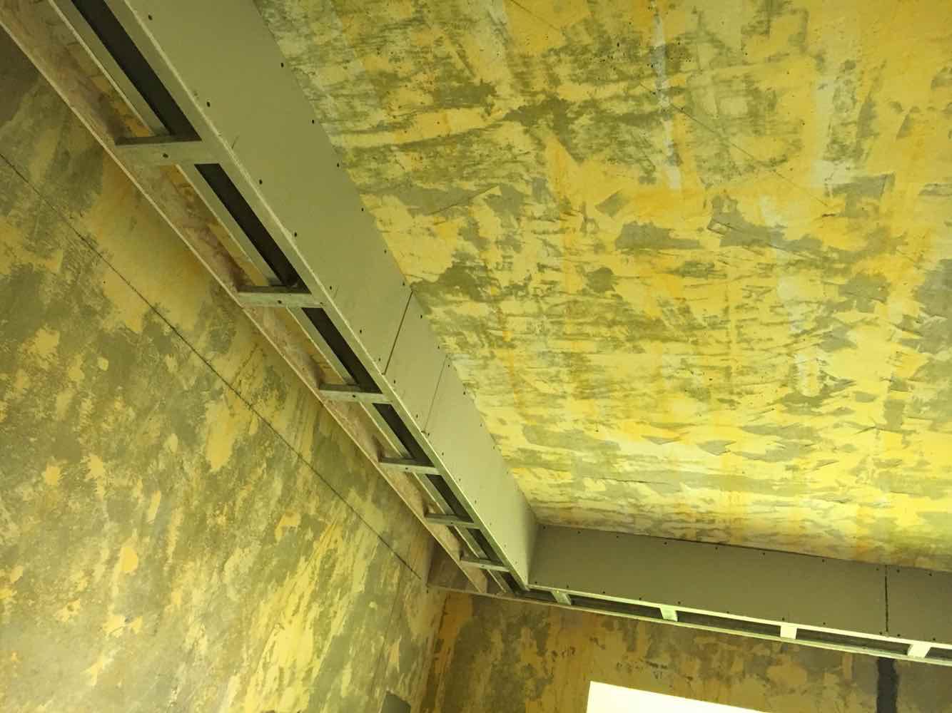 新湖明珠城木作基层验收效果图