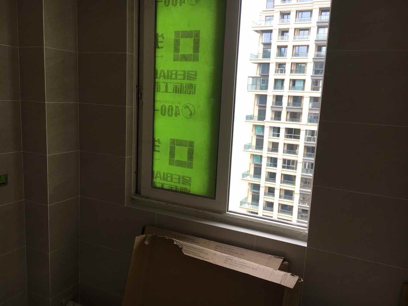 新湖明珠城墙砖验收效果图