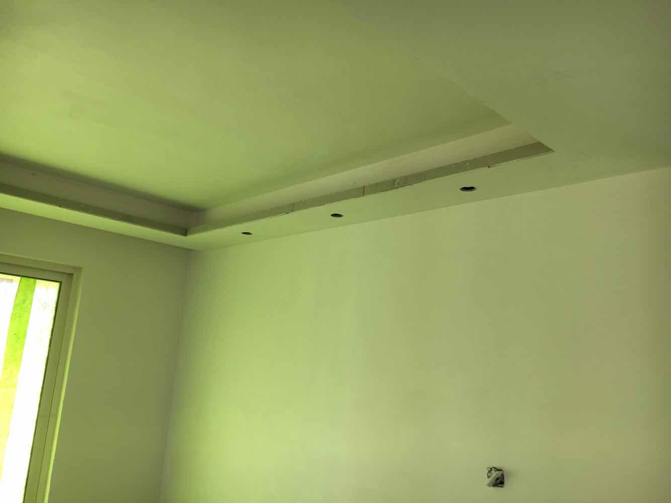 新湖明珠城乳胶漆基层验收效果图