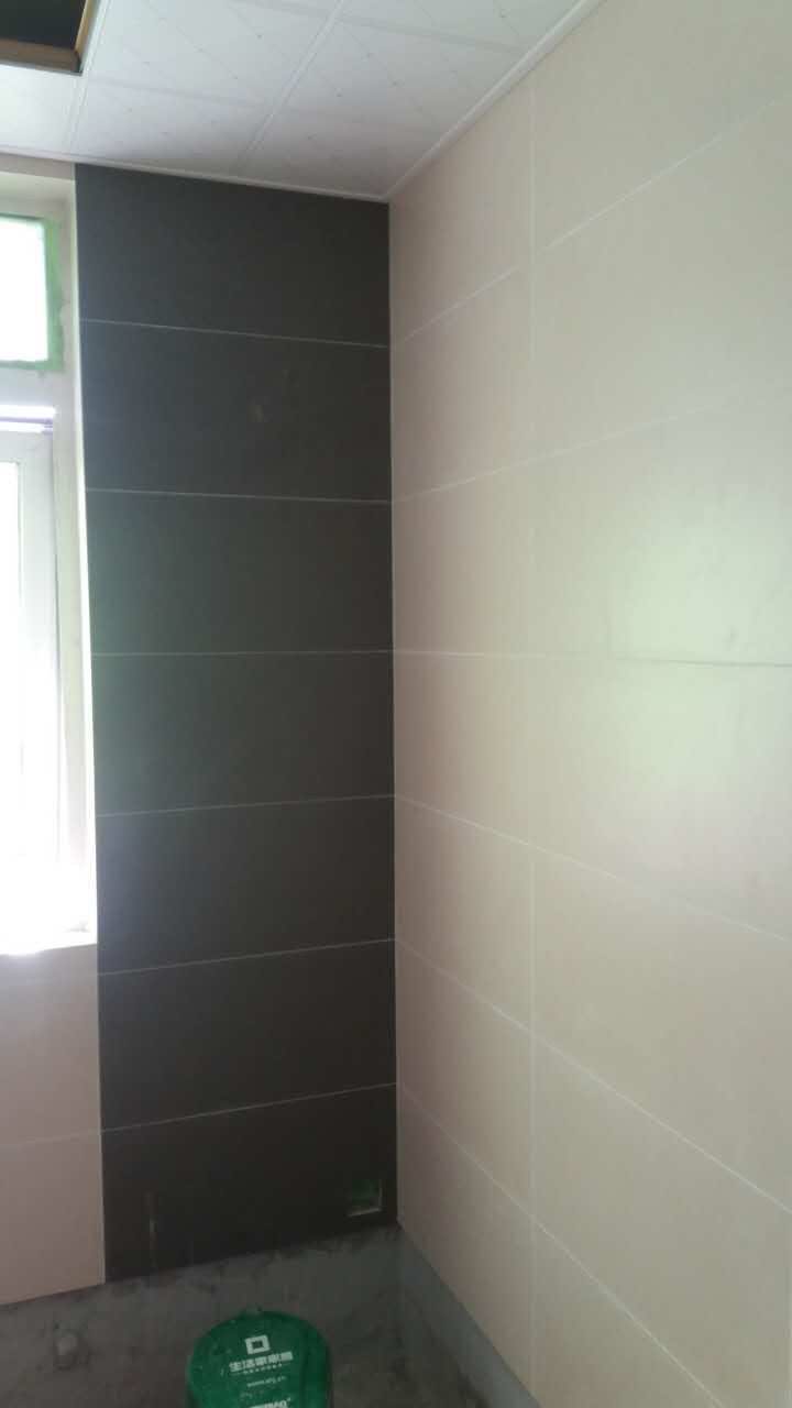 新湖明珠城墙砖验收效果图