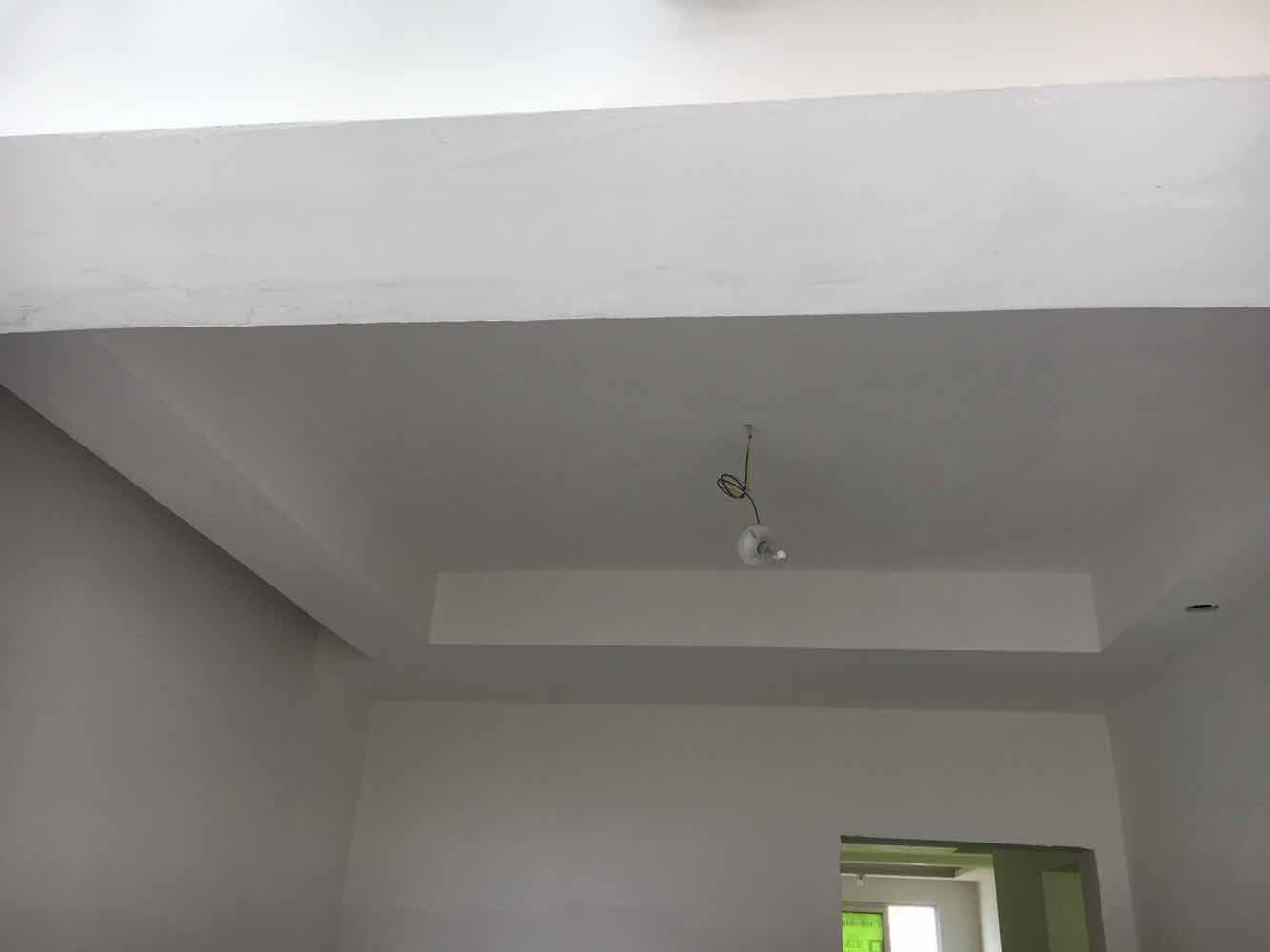 新湖明珠城乳胶漆基层验收效果图