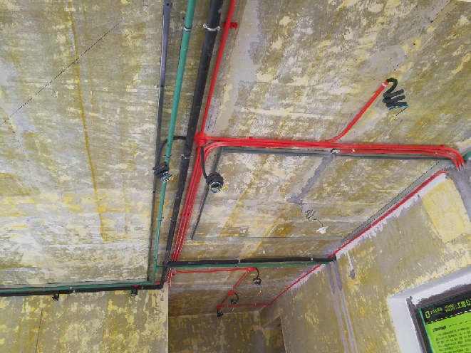 新湖明珠城水电验收效果图