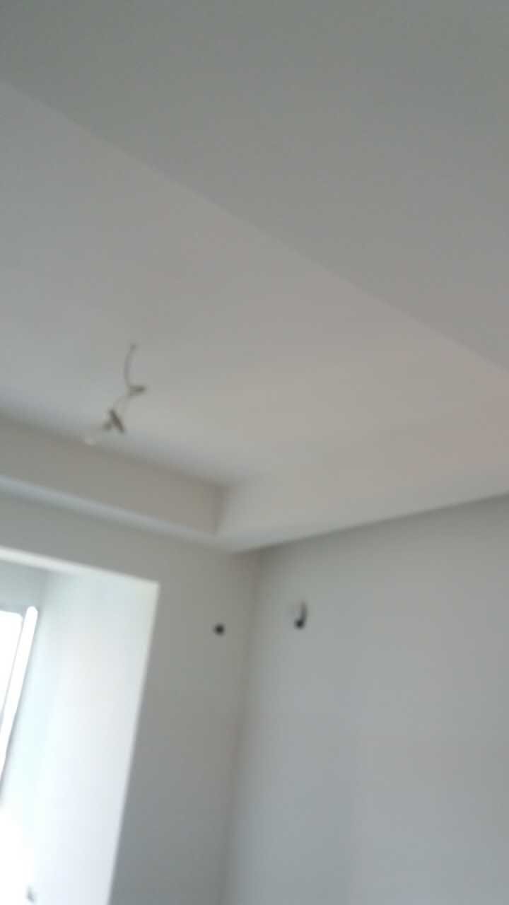 新湖明珠城乳胶漆基层验收效果图