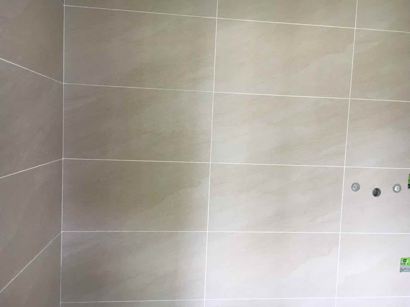 新湖明珠城墙砖验收效果图