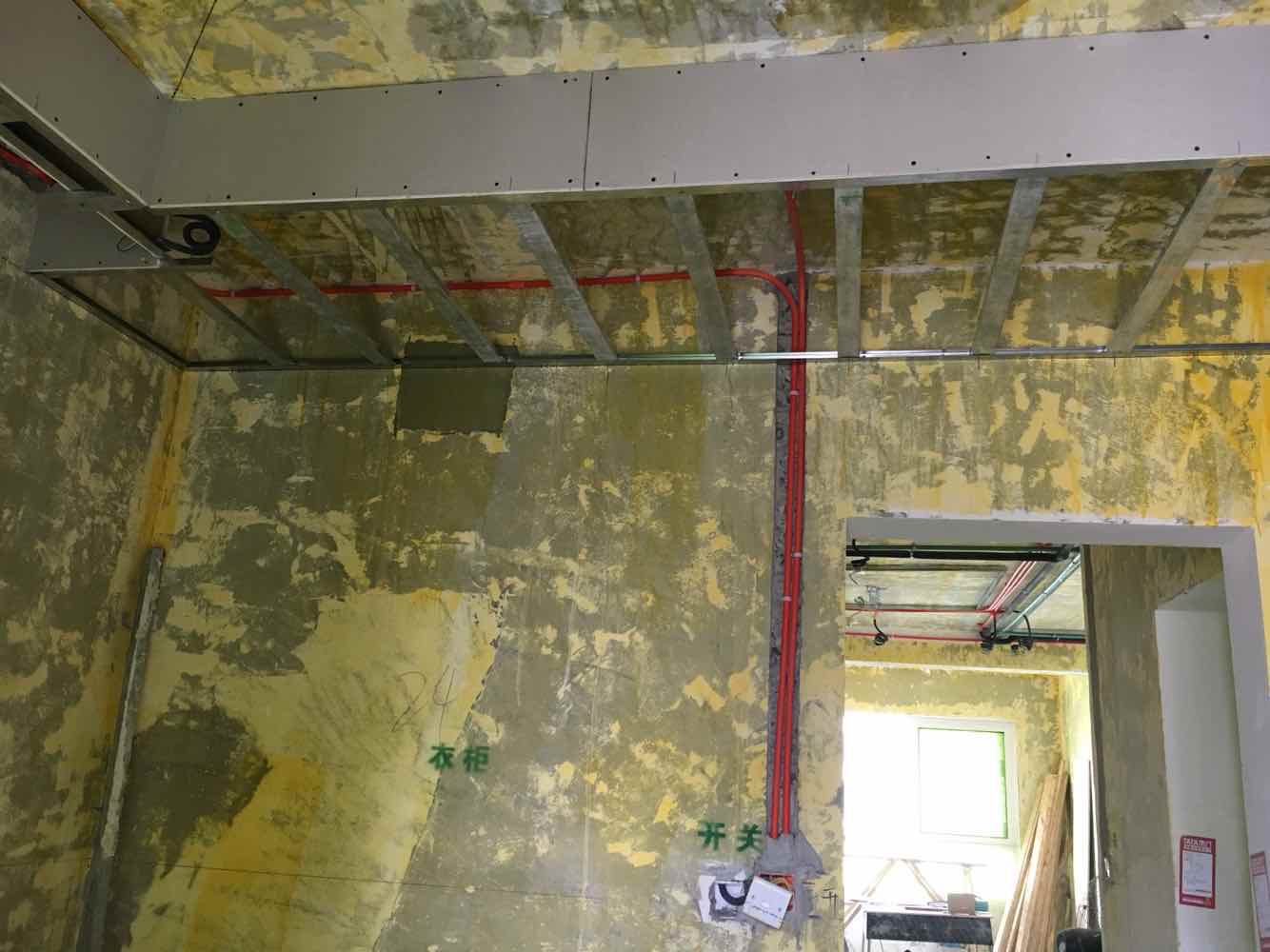 新湖明珠城水电验收效果图