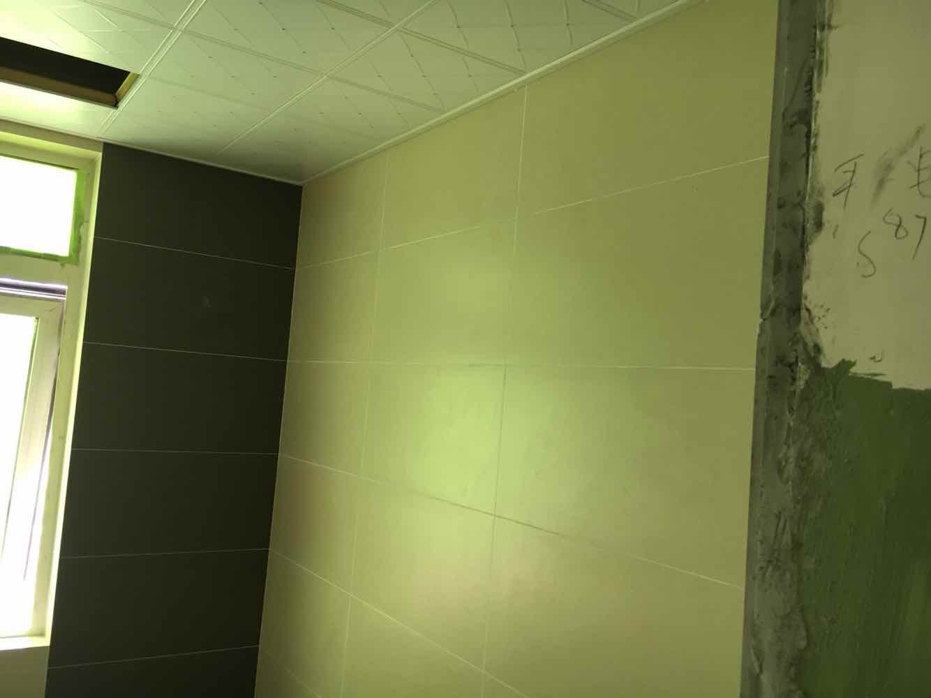 新湖明珠城墙砖验收效果图