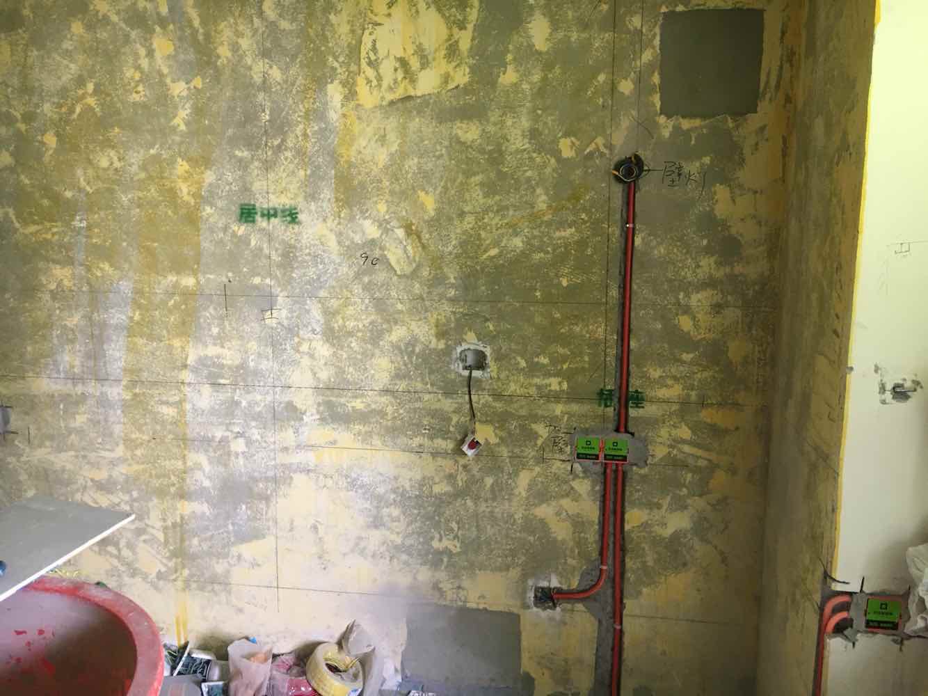 新湖明珠城水电验收效果图