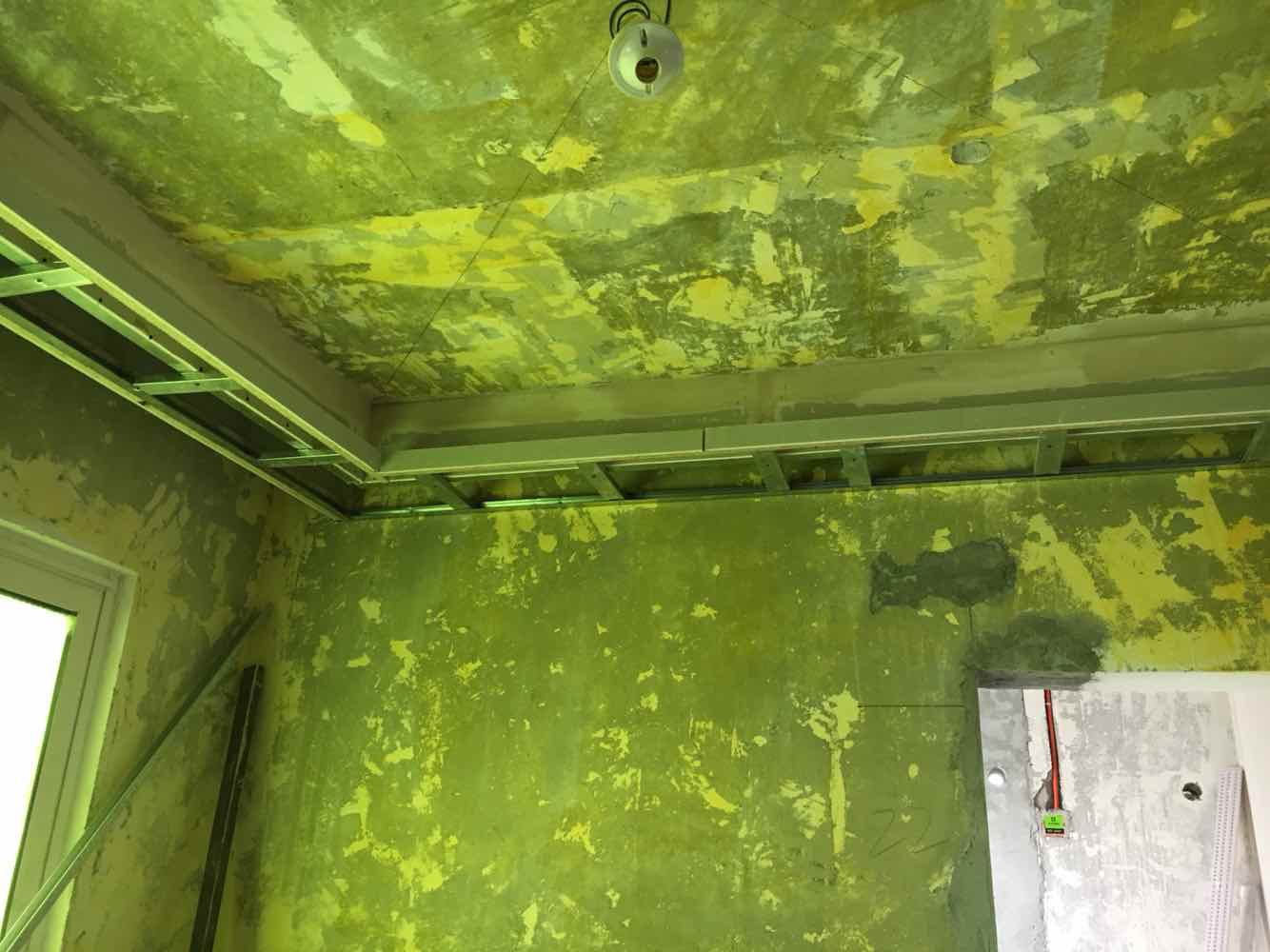 新湖明珠城木作基层验收效果图