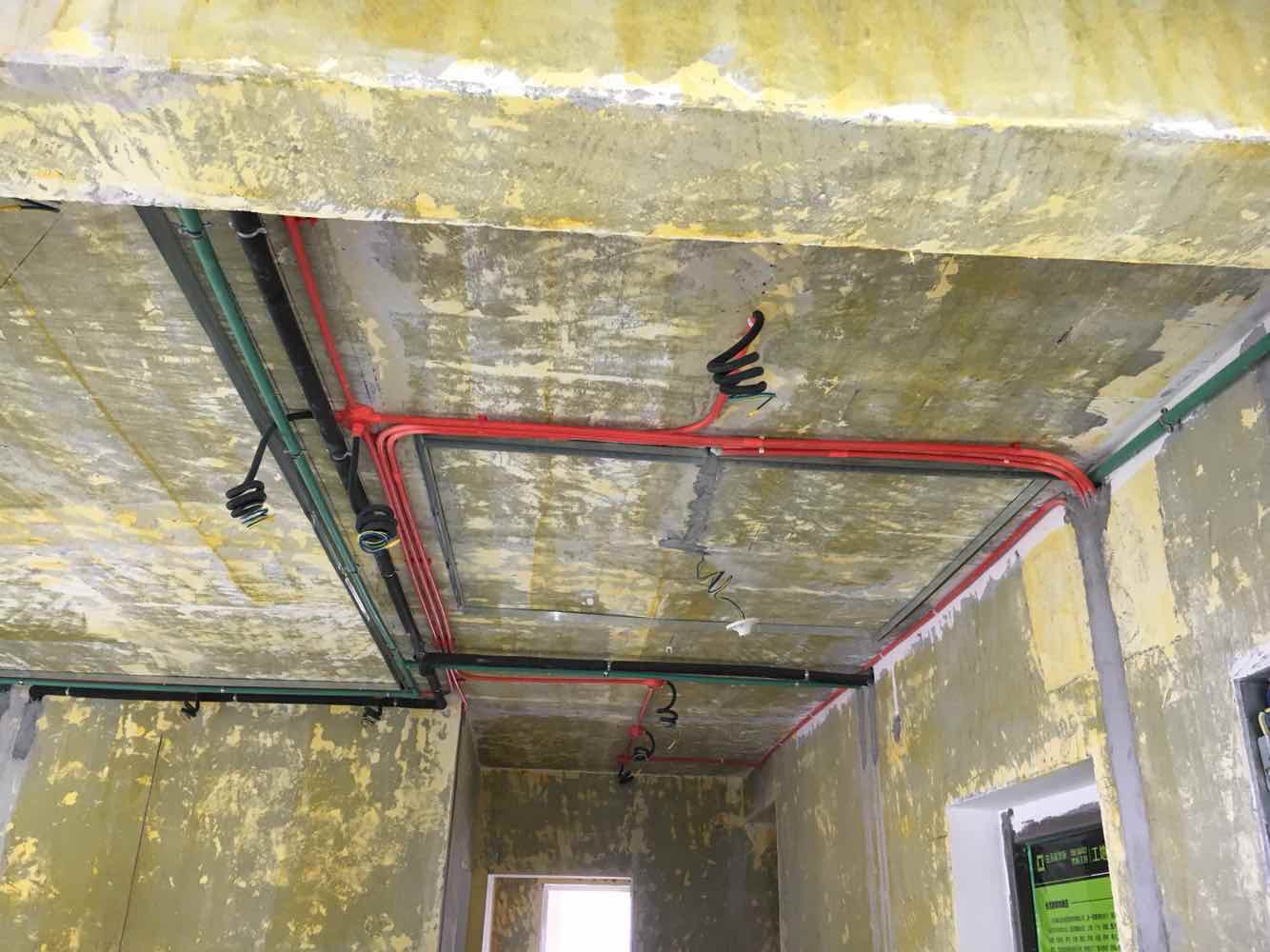 新湖明珠城水电验收效果图