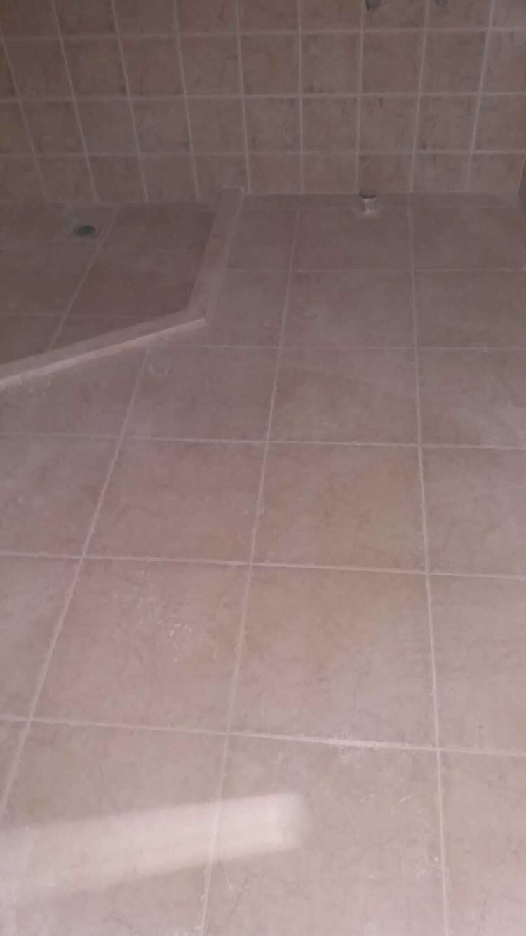 新湖明珠城地砖验收效果图